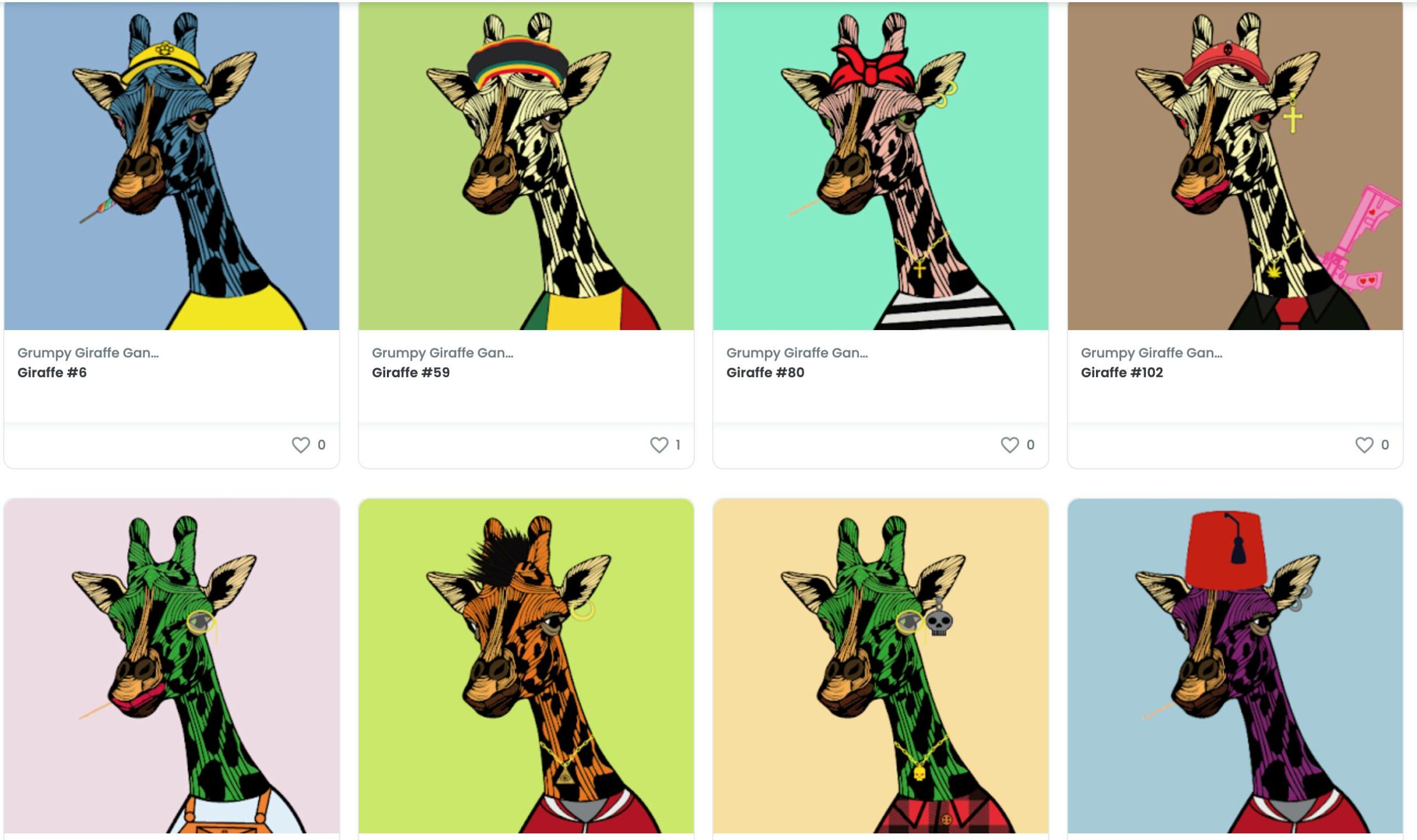 Grumpy-giraffe-Gang-OpenSea