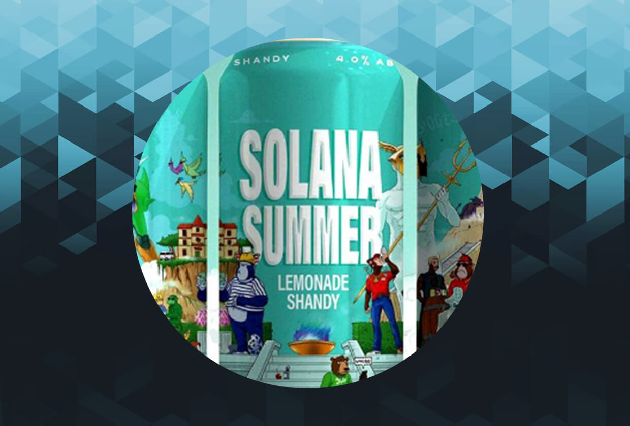 Solana Launches Beer With NFTs on the Can&nbsp;