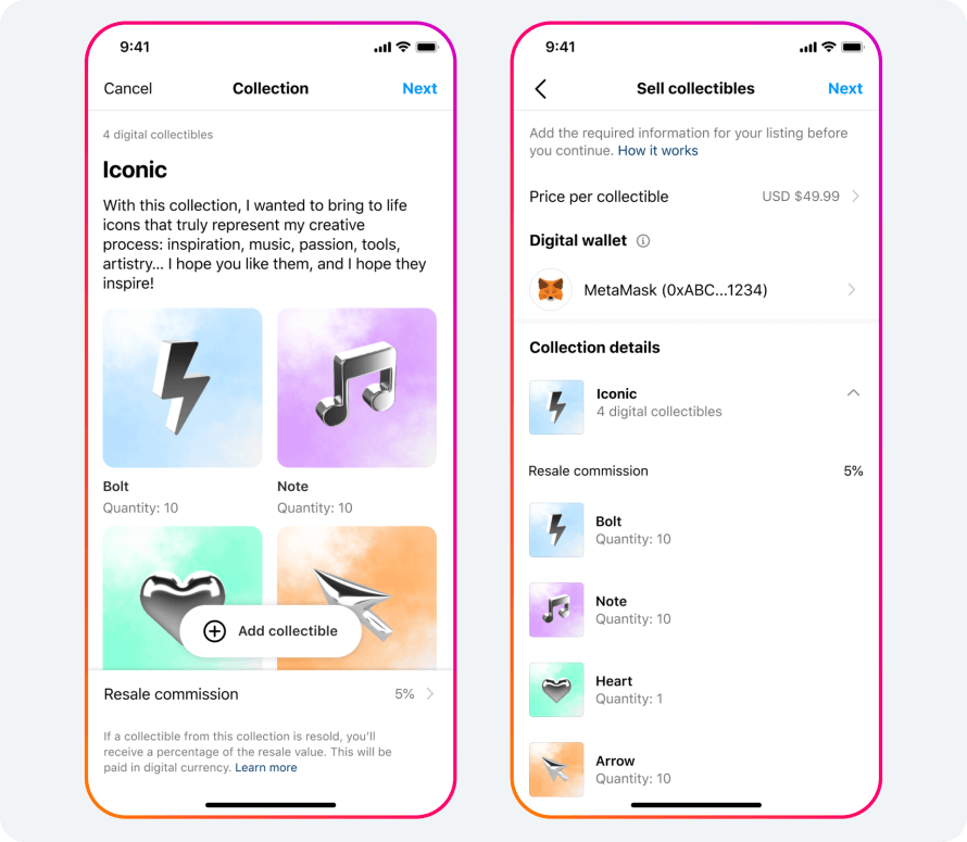 Instagram to Allow NFT Minting